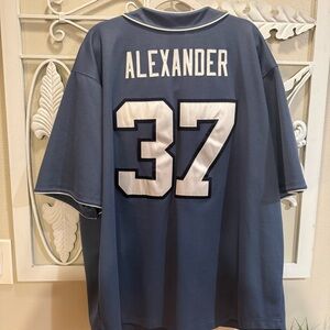 Seattle Seahawks NFL Players inc. Baseball Style Jersey 2XL Shaun Alexander #37